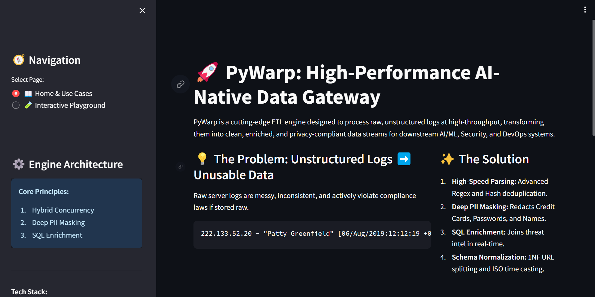 PyWarp-Data Gateway & ETL Pipeline