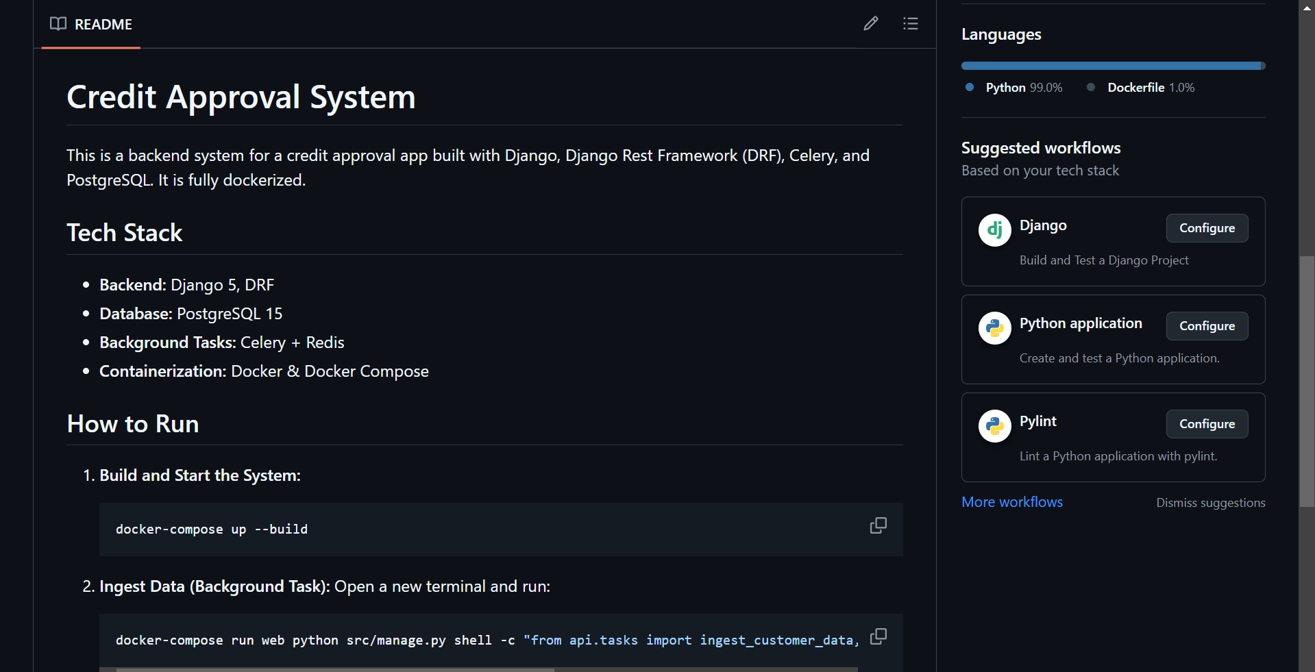 Credit Approval System